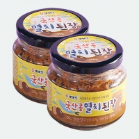 국산콩 멸치된장세트 (200g x 2통)