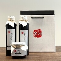 [프리미엄][국산콩]온기 간장,고추장 선물세트